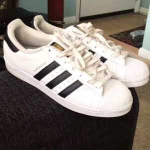 Black & White Adidas Sneakers